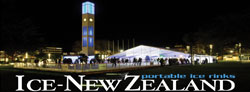 Australia and New Zealand's home of portable ice skating rinks